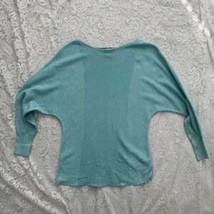 Tommy Bahama Women’s Pullover Sweater Lightweight, Long Sleeve, Teal Size Small